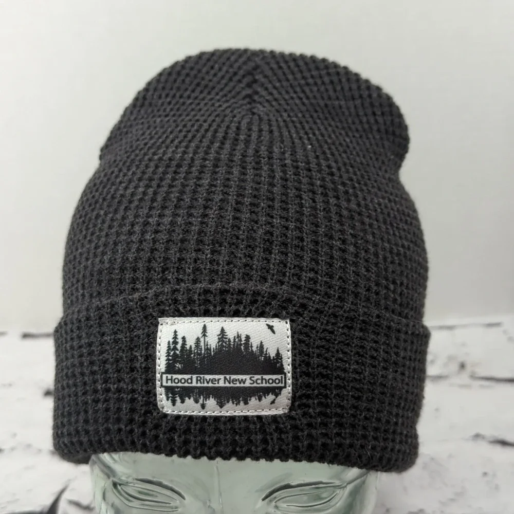 Hood River New School Knit Hat Beanie Cap Mens